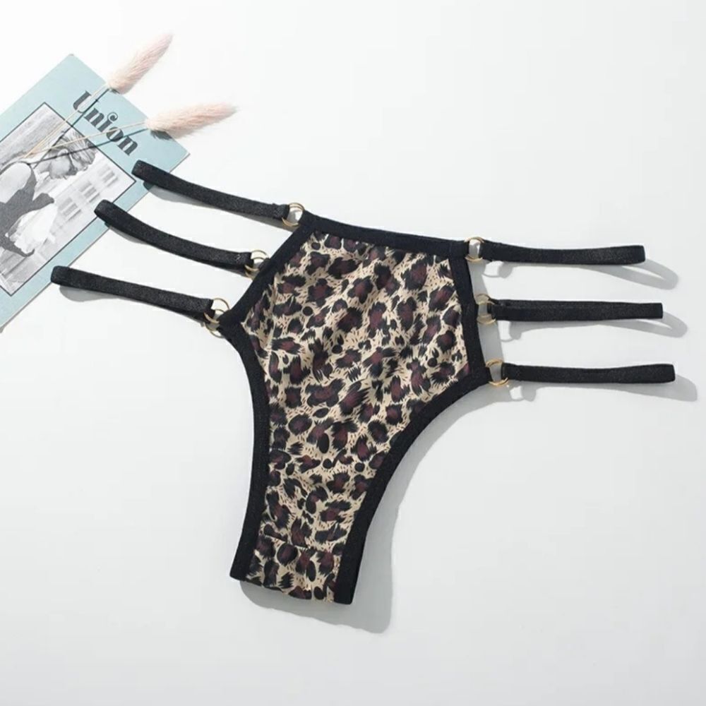 2/$20 Brand New Sexy Leopard Pattern Underwear Panties Size: XL